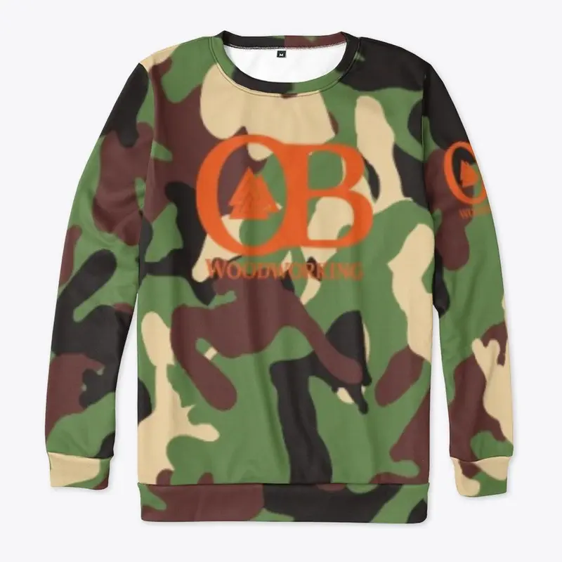 OBW  orange logo on camo