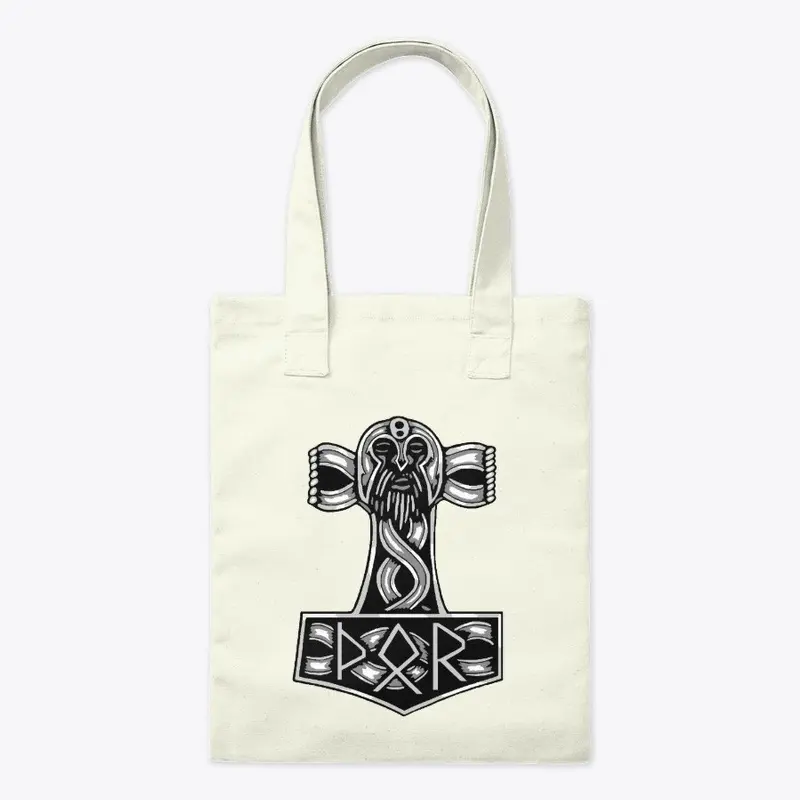 Hammer of the Thunder God Tote Bag