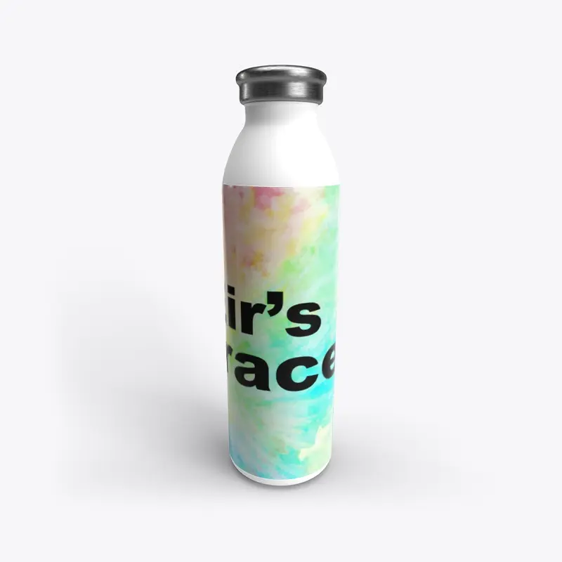 I Heart EE Tie-Dye water bottle