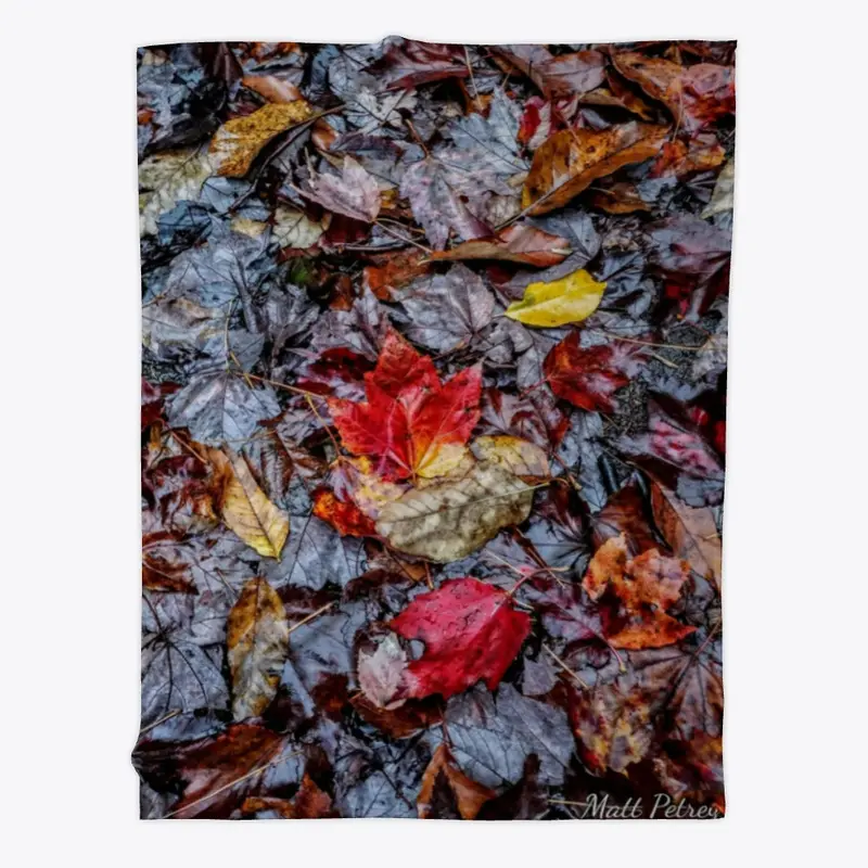 Wet Leaves Blanket