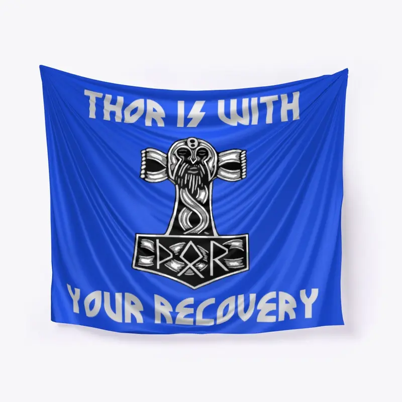 Thunder God Recovery Tapestry