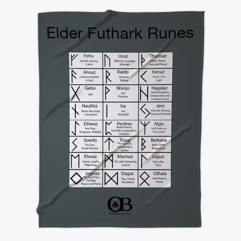 Elder Futhark Runes  - OBW